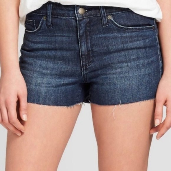 Universal Thread High Rise Shortie Dark Blue Short - Picture 4 of 5